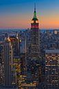 Empire State Building in New York City von Henk Meijer Photography Miniaturansicht