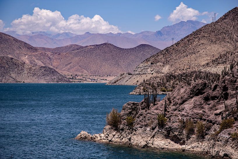 Vue sur le barrage de Puclaro par Thomas Riess