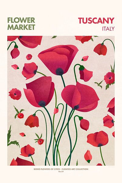 Flower Market - Athens by Emel Tunaboylu by The Artcircle