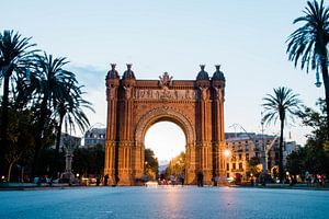 Arc de Triomf, Barcelona van Djuli Bravenboer
