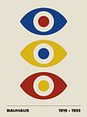 Bauhaus Eyes in Primary Colours by MDRN HOME thumbnail