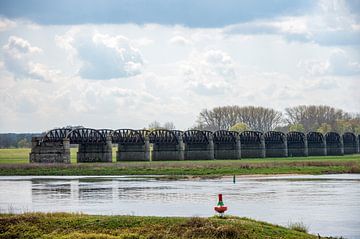 Elbbrücke Dömitz (Eisenbahn) van Richard Wareham