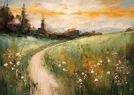Landscape 609 by ARTEO Paintings