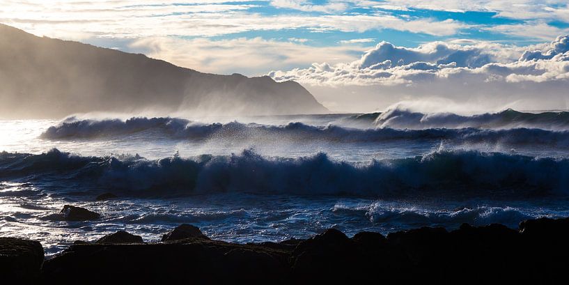 Golven 1 (Madeira) van Bart Stappers
