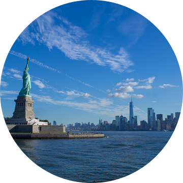Het vrijheidsbeeld voor de New Yorkse skyline van Andrea Ooms