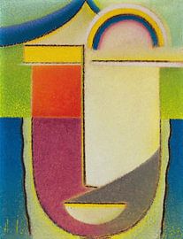 Abstract Head: Easter, Alexej von Jawlensky