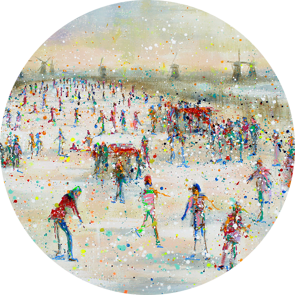 Winterpret van Atelier Paint-Ing