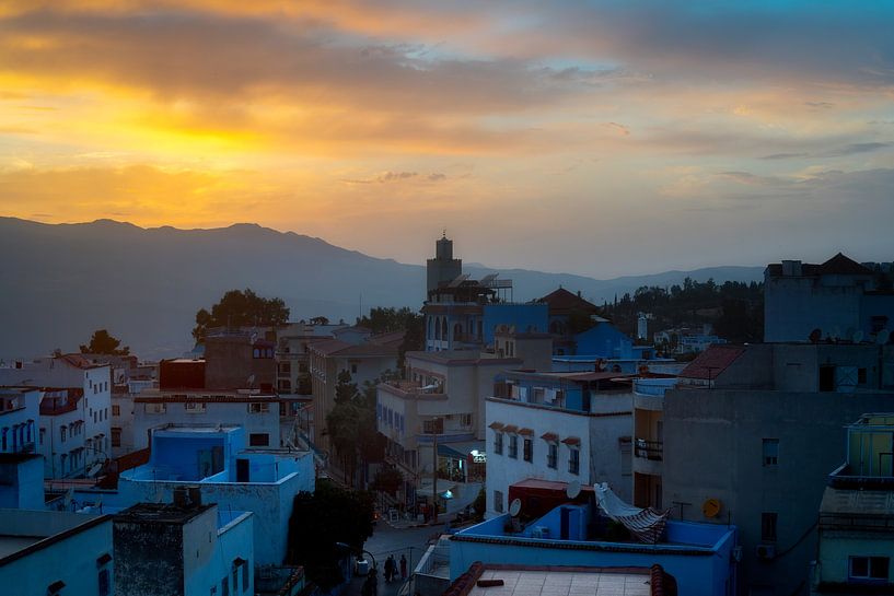 Chefchaouen, the blue pearl of Morocco by Roy Poots