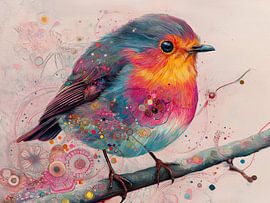 Kleurrijke Vogelfantasie van Imagine