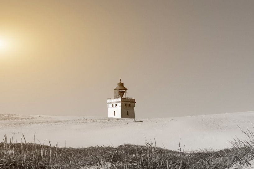 Leuchtturm Rubjerg Knude in Dänemark par Frank Grässel