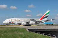 Emirates A380 (A6-EDG) met United for Wildlife livery. van Jaap van den Berg thumbnail