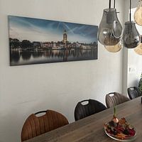 Photo de nos clients: Deventer Skyline par Remco Lefers, sur toile