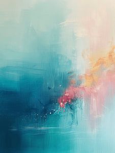 Abstrait moderne aux couleurs pastel