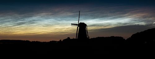 panorama nuit lumineuse nuages Achterhoek sur Bart Harmsen