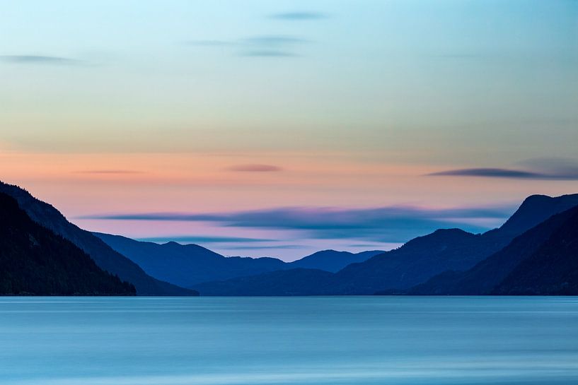 Noorwegen, Tinnsjå meer (Telemark) van Ton Drijfhamer