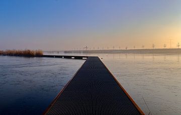 Winterse rust in de Dordtse polder van Esmée Fotografeert