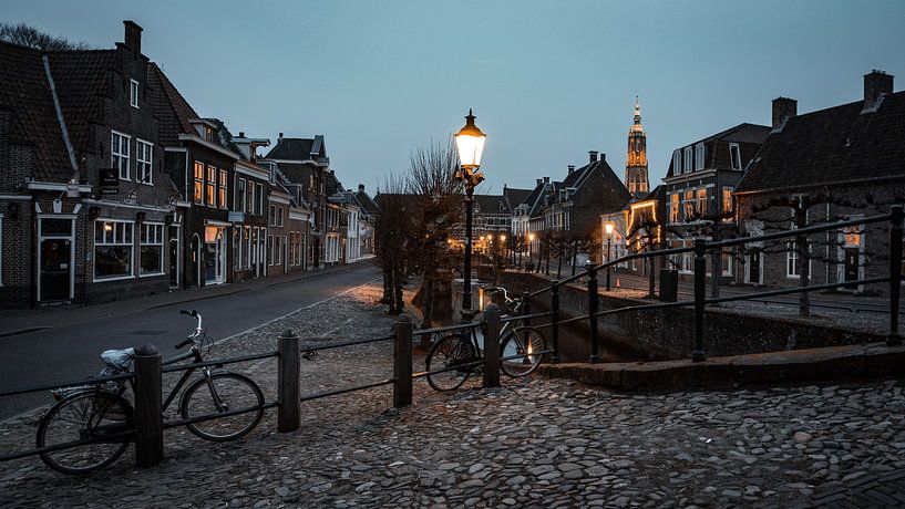 Amersfoort at night, The Koppelpoort by AciPhotography