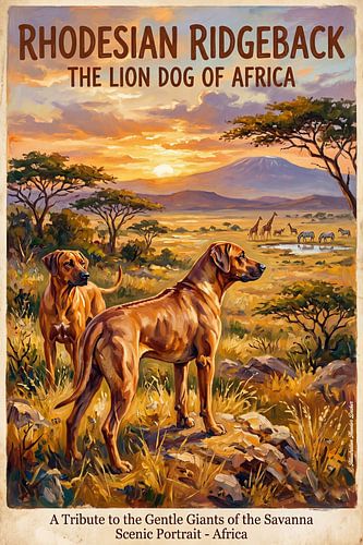 De Rhodesian Ridgeback