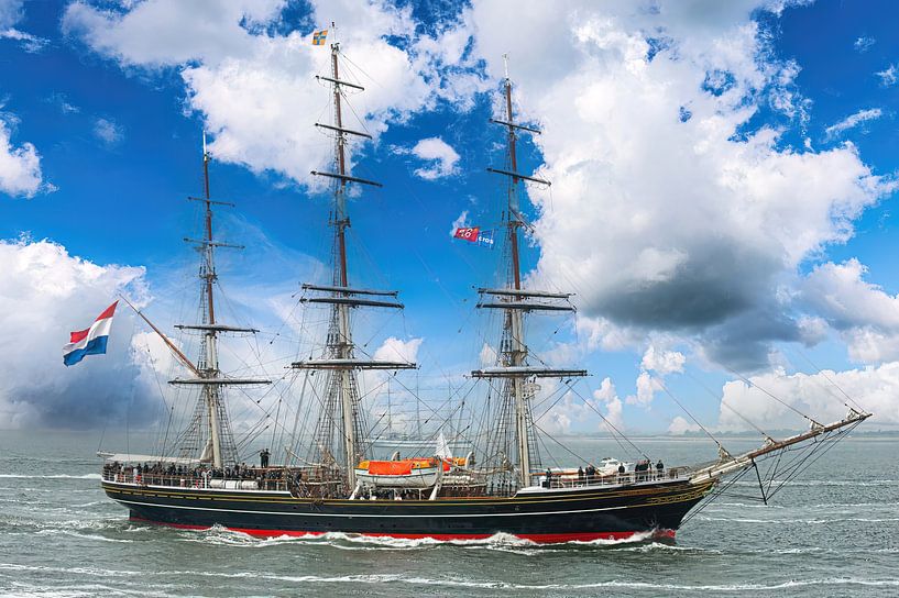 Royal Yacht City of Amsterdam by Brian Morgan