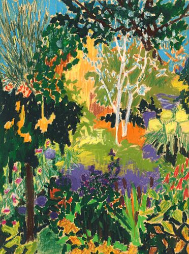 Garten der Kirche von Marjet Visscher