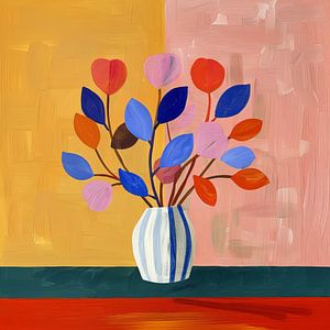 Henri Matisse inspirierte Vase