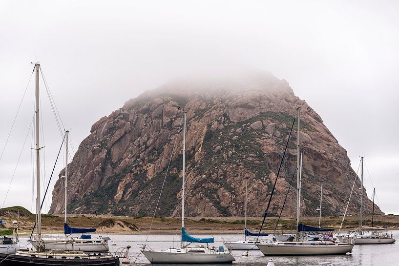 Morro rots nevelig van Joseph S Giacalone Photography