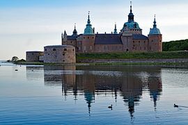 Kalmar Castle at dusk by Reinhard  Pantke