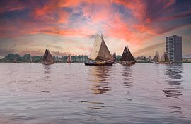 Bottlers in Evening Light by Brian Morgan