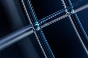 Blue transparent
