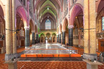 Skating rink in a church by Rinus Lasschuyt Fotografie