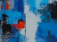 Rot im Blau
