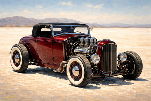 Driving Through History — Highboy Hot Rod — 1932