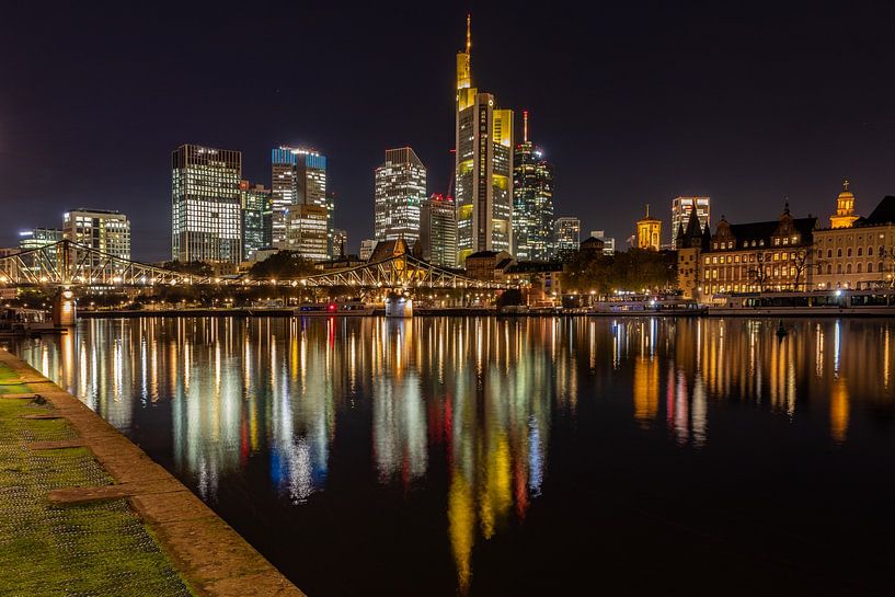 Frankfurt by night by Nicole Gießmann-Keller