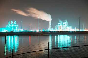 Eemshaven in Delfzijl van provincie Groningen