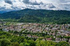 Ein Blick auf Freiburg im Schwarzwald von Andreas Völkel