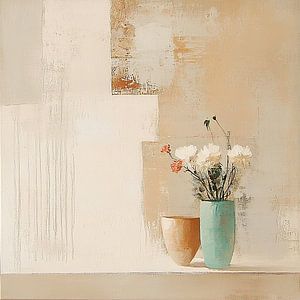 Blumenvase | Quiet Floral Elegance