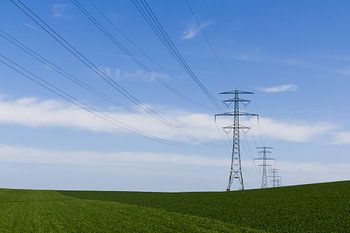 Bijna abstract landschap 