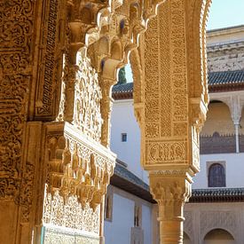 Détail de l'Alhambra sur Arno Maetens