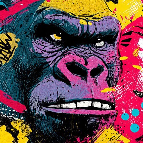 Pop Art gorilla no. 1