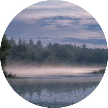 Mist op het water van Moetwil en van Dijk - Fotografie