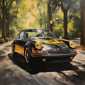 Porsche 911 Baujahr 1972 von The Exclusive Painting