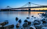 Krefeld-Uerdinger Brücke, Nordrhein-Westfalen, Deutschland