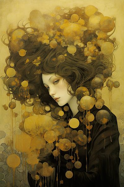 Surrealist portrait by Bert Nijholt