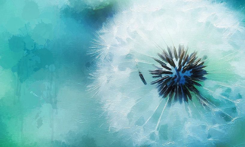 Dandelion. by Yolanda Bruggeman