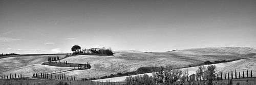 Toscane in zwart-wit