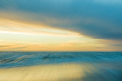 Abstract Zeelandschap