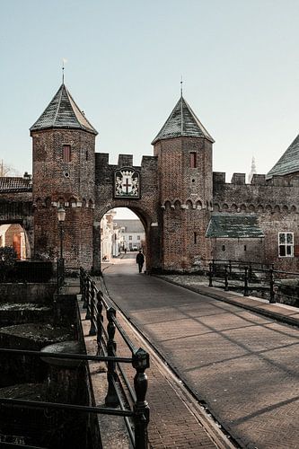 Amersfoort Koppelpoort im Winter (stehend)