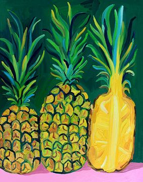 Pineapples by Alice Straker