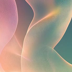 Fließende Texturen von Moderne Kollektion