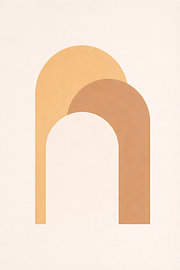 Abstracte Zachte Bogen